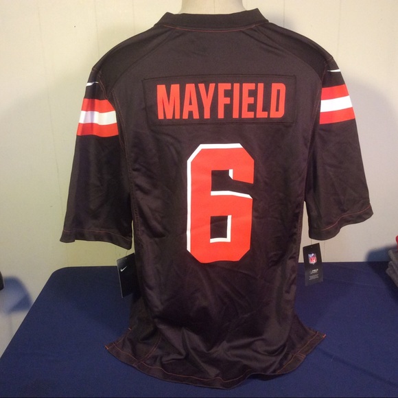 NWT Cleveland Browns Baker Mayfield Mens Jersey size XXL - Picture 4 of 11